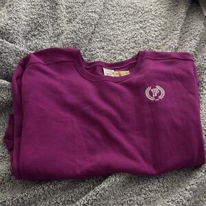 NEW! Victoria's Secret PINK Purple Sweatshirt